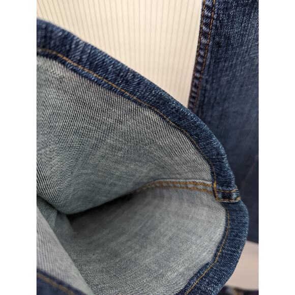 Y2K Juicy Couture Jeans Low Rise Boot Cut Heart Stitching Back Pockets 30 - Picture 6 of 9